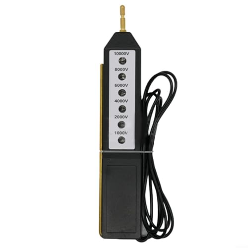 Sandyseptember Spannungsprüfer für Elektrozaun mit wasserdichtem Design und 6 Kontrollleuchten, geeignet für die Messung von 1000 10000 V auf Bauernhof, Haus und Viehzäunen Sandyseptember Spannungsprüfer für Elektrozaun mit wasserdichtem Design und 6 Kontrollleuchten, geeignet für die Messung von 1000 10000 V auf Bauernhof, Haus und Viehzäunen von Sandyseptember