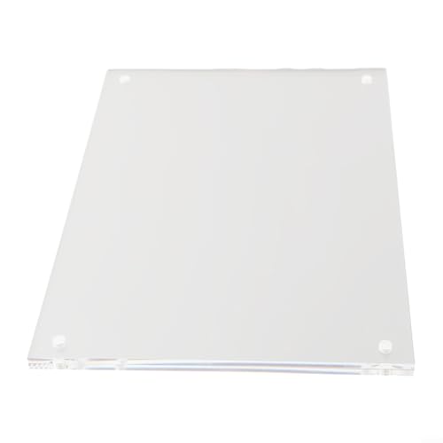 Sandyseptember Transparenter Acryl-Rahmen mit magnetischen Ecken, perfekt zum Präsentieren Ihrer Lieblingsbilder (15 x 21 cm) von Sandyseptember