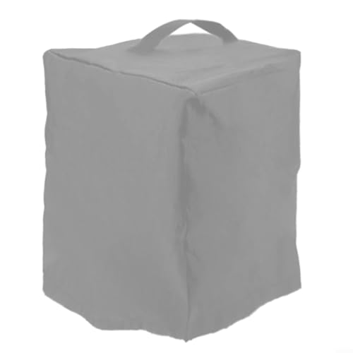 Sandyseptember Wasserdichter Staubschutz für kleine Eismaschinen, Schutz für kleine Geräte, Arbeitsplatten-Geräteschild für Zuhause, Büro (grau) von Sandyseptember