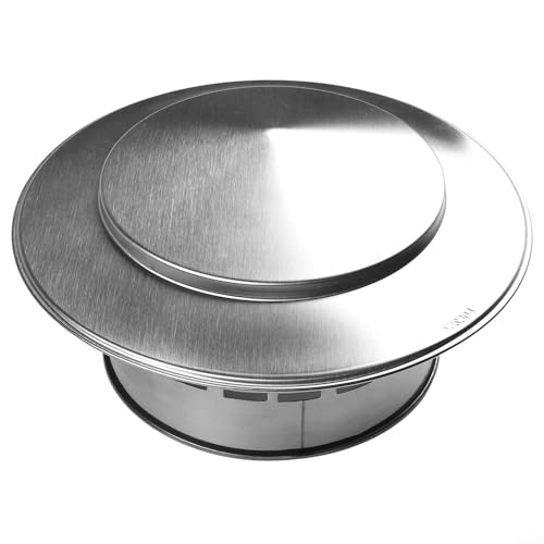 Schornsteinkappe aus 304 Edelstahl für effektive Belüftung, zuverlässig und Design (160 mm) von Sandyseptember