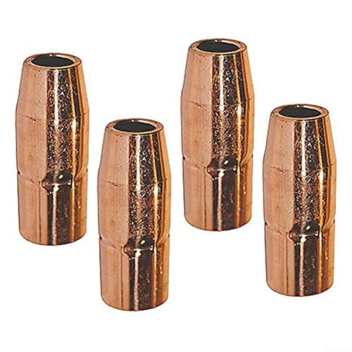 Schweißgasdüsen Modell 169724 4 Pack Ersatz für Miller M25 M40 MIG Schweißen kompatibel mit MIG Taschenlampe Ausrüstung von Sandyseptember