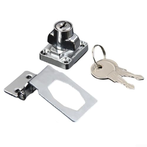 Stabiles Schlüsselschloss für Kleiderschränke und Schränke, erhöhte Sicherheit (6,3 cm) von Sandyseptember