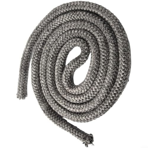 StoveFire Türdichtung für Holzofen, 20 mm, Fiberglas-Seil für effiziente Wärmespeicherung, Schwarz StoveFire Türdichtung für Holzofen, 20 mm, Fiberglas-Seil für effiziente Wärmespeicherung, Schwarz von Sandyseptember
