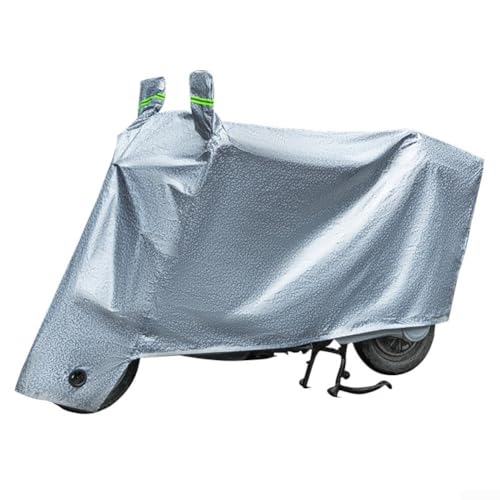 Strapazierfähige, wasserdichte Autoabdeckung mit verstärkten Ohrschlaufen für sicheren Sitz und vollständige Abdeckung vor Regen, Sonne, UV-Strahlen und Staub (M (1,8 m) zwei Ohren) von Sandyseptember