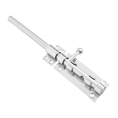 Türriegel aus Edelstahl für Badezimmer, WC, Schuppen, Türschloss mit Chrom-Finish für mehr Sicherheit und Privatsphäre, 25,4 cm Türriegel aus Edelstahl für Badezimmer, WC, Schuppen, Türschloss mit Chrom-Finish für mehr Sicherheit und Privatsphäre, 25,4 cm von Sandyseptember
