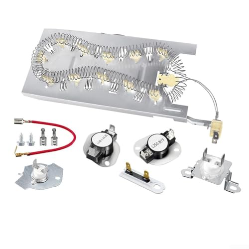 Vereinfachen Sie Ihre Reparaturen, umfassendes Heizungs-Komponenten-Set inkl. 3387747 Teilenummer für Trockner (Trocknerzubehör) von Sandyseptember