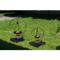 Kleine Handgeschmiedete Feuerschale Für Wachreste, Feuerschale, Wachrestbrenner von SaneartDesign