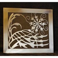 Alte Sockelleiste Schwerkraftentlüftungsabdeckung Alte Sockelleiste Schwerkraftentlüftungsabdeckung von SaneckiArt