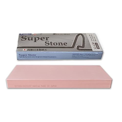 Sanelli Ambrogio, Naniwa Super Stone, professioneller Messerschärfer, Körnung #3000, ideal für die Veredelung von Messern für rohe Fische, Meeresfrüchte, Gemüse, Splash & Go, hergestellt in Japan Sanelli Ambrogio, Naniwa Super Stone, professioneller Messerschärfer, Körnung #3000, ideal für die Veredelung von Messern für rohe Fische, Meeresfrüchte, Gemüse, Splash & Go, hergestellt in Japan von Sanelli Ambrogio