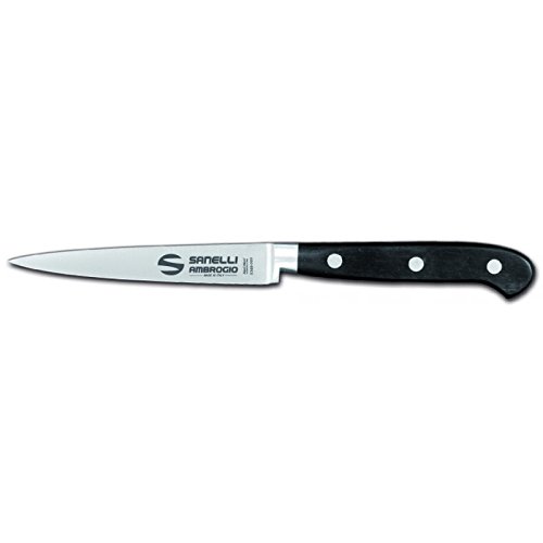 Sanelli Ambrogio Chef Schälmesser, Edelstahl, Grau, 11 cm von Sanelli Ambrogio