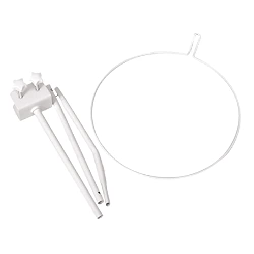 Kinderbett Baldachin Halter, Verstellbare Moskitonetz Stand Metall Rack Moskitonetz Krippe Zubehör für Baby Krippe Kinderbett Bett Clip-On Halterung Moskitonetz Moskitonetz Halterung von Sanfiyya