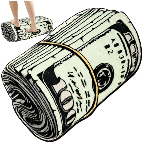 Sanfly 100-dollar-schein-teppich Weicher, Gemütlicher Geldteppich rutschfeste, Große Bettvorleger 1 Rolle Für Schlafzimmer, Wohnzimmer, Badezimmer, Fußmatte Sanfly 100-dollar-schein-teppich Weicher, Gemütlicher Geldteppich rutschfeste, Große Bettvorleger 1 Rolle Für Schlafzimmer, Wohnzimmer, Badezimmer, Fußmatte von Sanfly