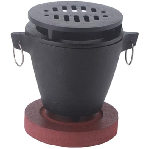Sanfly Holzkohlegrill, Tragbarer Japanischer Rauchfreier Hibachi-Grill, Mini-Grill-holzkohlegrill Holzsockel Und Brennstoffhalter Für Camping Sanfly Holzkohlegrill, Tragbarer Japanischer Rauchfreier Hibachi-Grill, Mini-Grill-holzkohlegrill Holzsockel Und Brennstoffhalter Für Camping von Sanfly