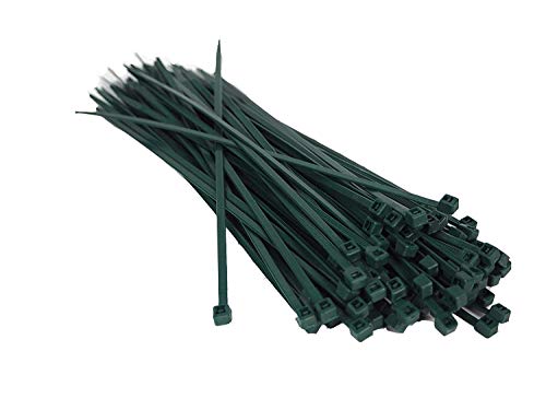 Sanfor 10186 Grün Packung Kabelbinder aus robustem Nylon 200 x 3,6 mm | 25 Stück | Hohe Qualität von Sanfor