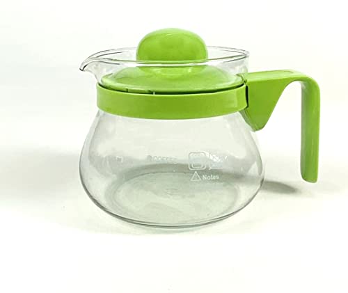 Sanfor | Kaffee-, Tee- und Wasserkrug | Glaskanne | Hitzebeständig | Mikrowellengeeignet | Transparent | 300 ml von Sanfor