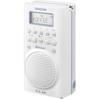 Sangean - H205 Badradio dab+, ukw Bluetooth® wasserdicht Weiß von Sangean