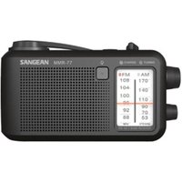 Sangean - MMR-77 Outdoorradio ukw, mw Notfallradio Handkurbel, spritzwassergeschützt, Taschenlampe, w von Sangean