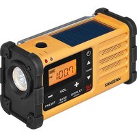 Sangean MMR-88 Outdoorradio UKW, MW Notfallradio Akku-Ladefunktion, Taschenlampe, wiederaufladbar, H von Sangean