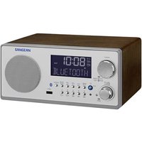 Sangean WR-22 Tischradio UKW, MW AUX, Bluetooth® Walnuss von Sangean