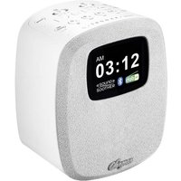 Sangean DCR-83 Tischradio DAB+, UKW AUX, Bluetooth®, USB Akku-Ladefunktion, Weckfunktion Weiß von Sangean