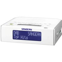 Sangean DCR-89+ Radiowecker DAB+, UKW AUX Weiß von Sangean