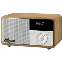 Sangean DDR-7X Tischradio DAB+, UKW AUX, Bluetooth® Tastensperre, wiederaufladbar Holz (hell) von Sangean