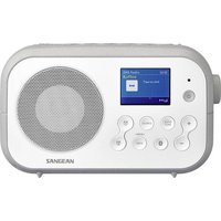 Sangean DPR-42BT White-Grey Kofferradio DAB+, UKW Bluetooth® Weiß, Grau von Sangean