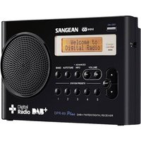 Sangean DPR-69+ Kofferradio DAB+, UKW Akku-Ladefunktion Schwarz von Sangean