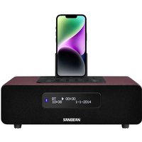 Sangean DDR-38 Tischradio DAB+, DAB, UKW Apple-Dock, AUX, Bluetooth® Akku-Ladefunktion, Inkl. Fernb von Sangean