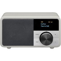 Sangean - Genuine Mini DDR-7 Tischradio dab+, ukw aux, Bluetooth® Silber von Sangean