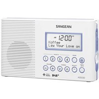 Sangean H203 Badradio DAB+, UKW Taschenlampe, wasserdicht Weiß von Sangean