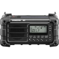 Sangean MMR-99 DAB+/FM-RDS/Bluetooth  Digitales Tuning-Notfallradio mitternachtsschwarz von Sangean