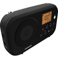 Sangean PR-D12 BT Tischradio MW, UKW Bluetooth® Schwarz von Sangean