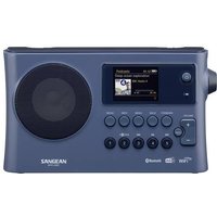 Sangean WFR-28BT Internet Tischradio DAB+, FM WLAN, Bluetooth®, AUX Akku-Ladefunktion, Spotify Dunk von Sangean