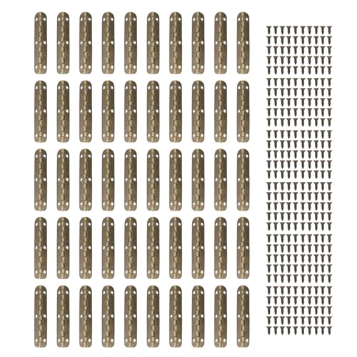 50pcs Folding Flipscharniere 90 Grad Vintage Scharnier mit Schrauben Tischschrank Schrank Türmöbel 65x15mmmm 50pcs Folding Flipscharniere 90 Grad Vintage Scharnier mit Schrauben Tischschrank Schrank Türmöbel 65x15mmmm von Sangeponiang