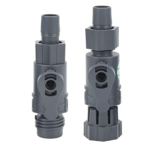 Für Aquarium, für Wassersteuerstecker, Doppelventil, Leckage, Schnellfreisetzung für Fischtankfilter (1/2in) von Sangeponiang