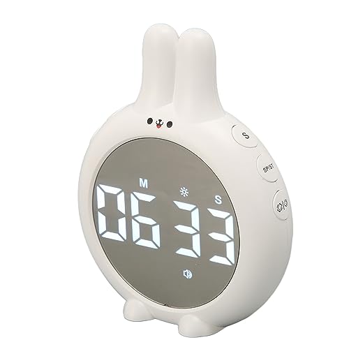 Für Cute Bunny, für Kinder Countdown -Timer, magnetischer Rücken, LCD, Weiß, zum Erlernen von Backen, verbesserte Zeitmanagementfähigkeiten Für Cute Bunny, für Kinder Countdown -Timer, magnetischer Rücken, LCD, Weiß, zum Erlernen von Backen, verbesserte Zeitmanagementfähigkeiten von Sangeponiang
