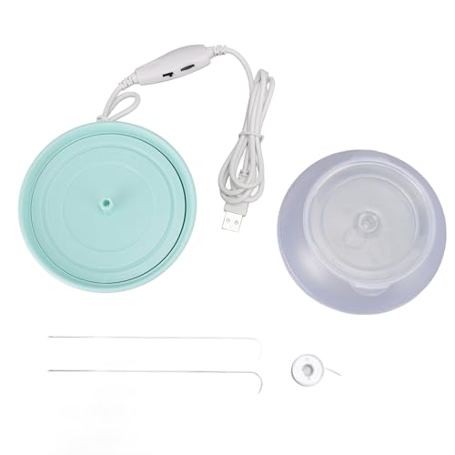 Für Elektro, für Perlenspinner, reversible schrittlose Geschwindigkeitsanpassung, effizienter USB für DIY -Armbandkette (Grün) von Sangeponiang