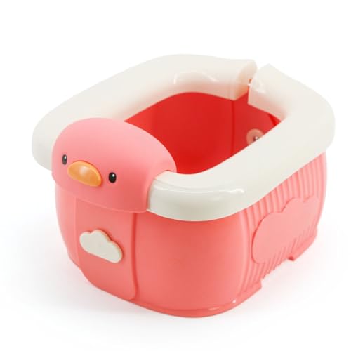 Für Kinder, für Kinder, die die Toilette falten, tragbar, leicht bequem, leckeres, leckeres, toilettensitz für Kleinkinder trainieren (Rot) von Sangeponiang