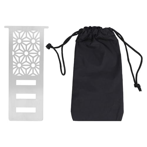 Für Schneepeak, für die Plattenstecker -Verlängerungsplatte für Platten, 3 Löcher Edelstahl, für die Ausdehnung von Gas -Geräterohr für Schneepeak GS 450R GS 450K IGT Flat Burner (Silber) von Sangeponiang