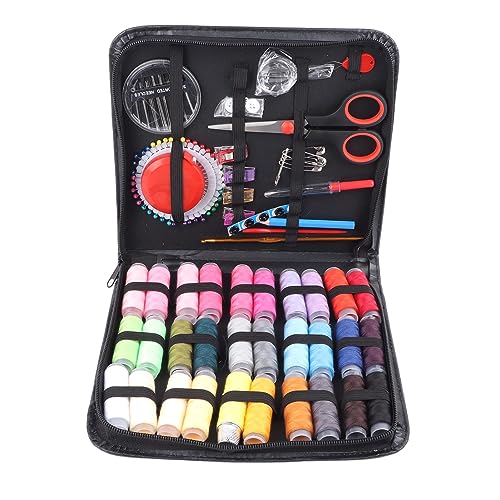 Für das Nähen von Kit, 126pcs, vollständige Werkzeuge, tragbar, enthält für Erwachsene und Anfänger Faden, Scheren, Nadeln von Sangeponiang