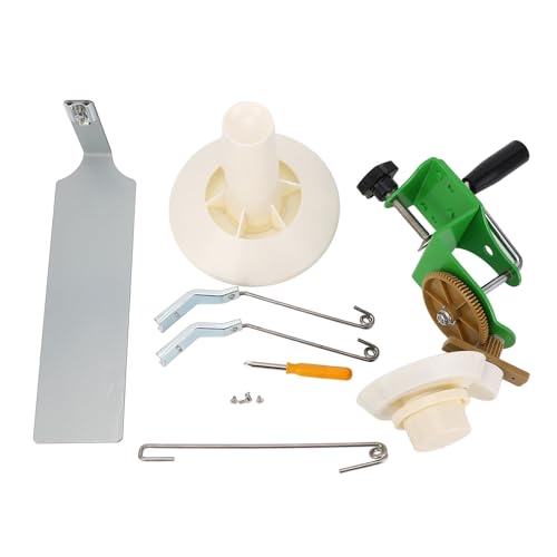 Garnkugel -Wickler - Handbetrieb, 8 Stränge, 400 g Kapazität, grün - für Strickprojekte von Sangeponiang