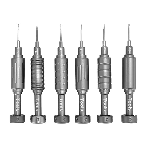 für 6pcs, für Aluminiumlegierung, hohe Härte, Antibekleidung, Magnetschraubendreher -Set, für Telefonreparaturen, für Tablet, Telefon, Uhr für 6pcs, für Aluminiumlegierung, hohe Härte, Antibekleidung, Magnetschraubendreher -Set, für Telefonreparaturen, für Tablet, Telefon, Uhr von Sangeponiang