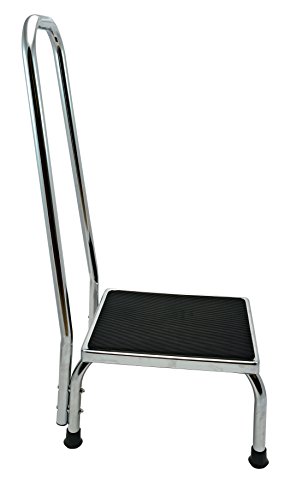 Trittstufe Tritthocker Tritthocker aus Metall mit gebogener Haltegriff - von Sani-Alt