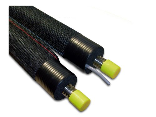 DN20 Solarrohr, Solarleitung, Edelstahlwellrohr mit 13mm Dämmung und aufwändigem Gewebemantel, in 4 Längen, Verschraubungen 1' inkl, Länge:20m DN20 Solarrohr, Solarleitung, Edelstahlwellrohr mit 13mm Dämmung und aufwändigem Gewebemantel, in 4 Längen, Verschraubungen 1' inkl, Länge:20m von Sani-Flex