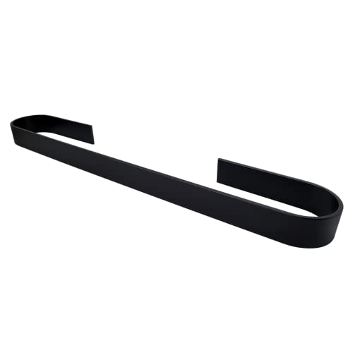 Sanics Handtuchhalter Schwarz Ohne Bohren 50 CM - Selbstklebende Handtuchstange - Handtuchhalter - Badregal für Handtücher Edelstahl von Sanics