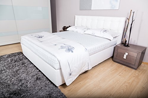 Sanidorm Polaris Matratze, Memory-Schaum, Weiß, 160 x 200 x 18 cm von Sanidorm