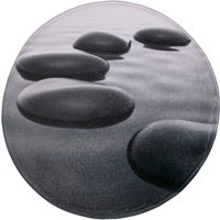 Sanilo Badematte "Black Stones", Höhe 15 mm, schnell trocknend von Sanilo
