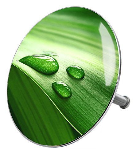 Sanilo Badewannenstöpsel, viele schöne Stöpsel für die Badewanne zur Auswahl, hochwertige Qualität, Green Leaf von Sanilo