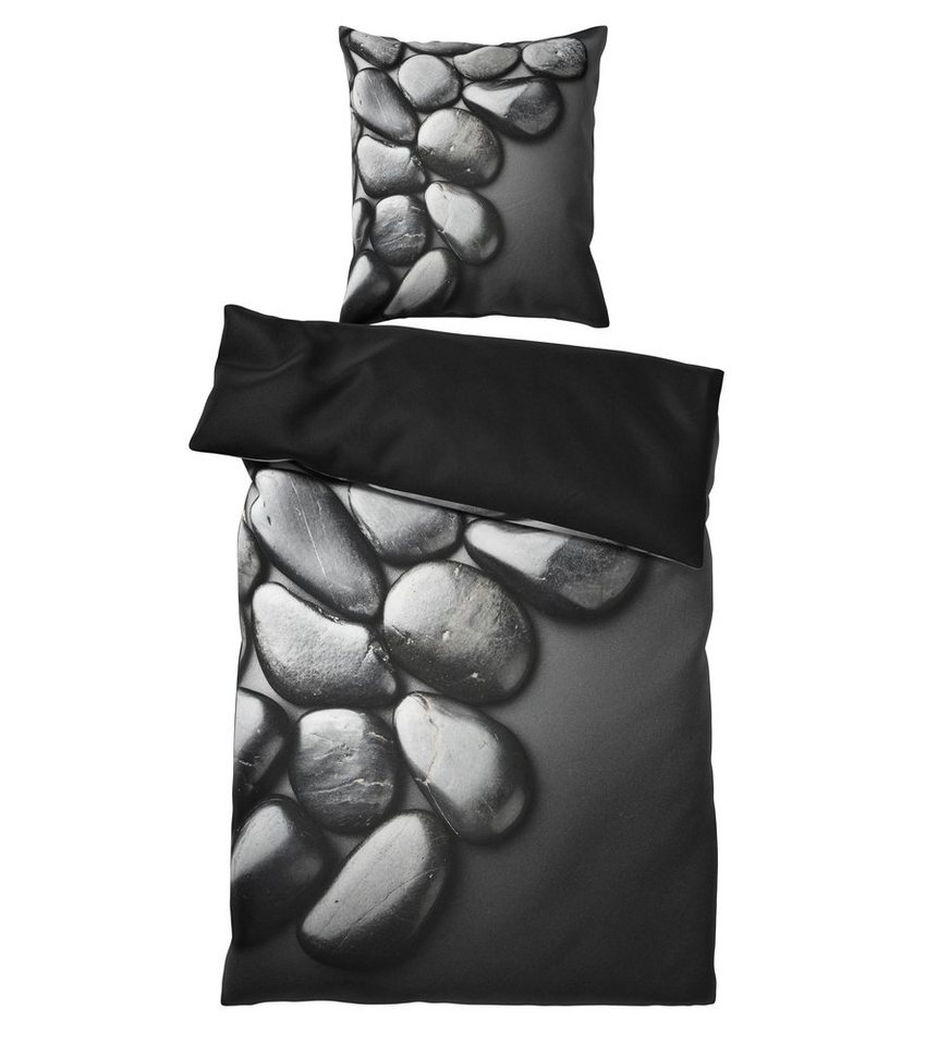 Bettwäsche Hot Stones 135x200 cm, Bettbezug und Kissenbezug, Sanilo, Baumwolle, 2 teilig von Sanilo